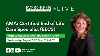 AMA Certified End of Life Care Specialist [upl. by Elyod]