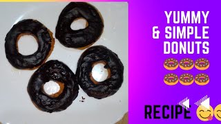 Yummy amp simple Donuts chocolate donuts recipe welcome 2024 jugnoothelight [upl. by Tolman995]