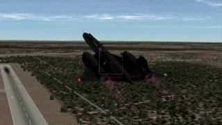 SR71 Blackbird Takeoff  Denver Intl [upl. by Ellenar537]