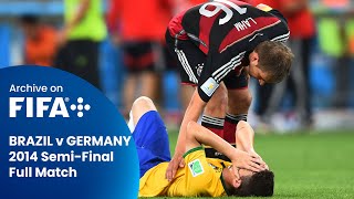 FULL MATCH Brazil v Germany  2014 FIFA World Cup [upl. by Deste]