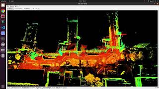 Demo of LIOSAM Tightlycoupled LiDARInertial Odometry via Smoothing and Mapping [upl. by Maker]