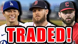 Chris Sale is TRADED to the Atlanta Braves [upl. by Eedrahc113]