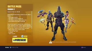 Fortnite Buying the Season 2 Battle Pass Old [upl. by Vergne]