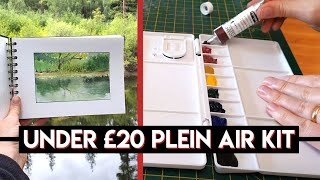 The Ultimate Tool for Watercolor Plein Air Guerrilla Sketcher Sketchbuddy [upl. by Pytlik]