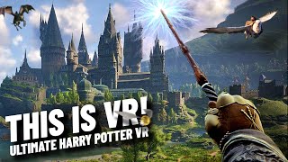 The ULTIMATE Harry Potter VR Experience  Hogwarts Legacy VR UEVR [upl. by Lac]