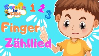 Wie viele Finger an einer Hand  Deutsches Zähllied 120  German Counting Song  Kinderlieder [upl. by Nnilsia484]