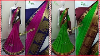 Latest mysore silk sarees Rs 1020 [upl. by Novat]