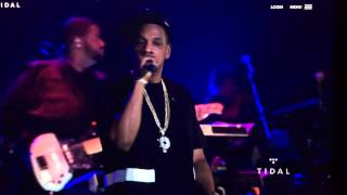 Jay Z  Tidal BSides Concert Freestyle [upl. by Wat]