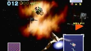 Star Fox 64 Sector Z Hard Route [upl. by Rois680]