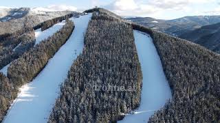 Skigebiet Semmering Zauberberg  4K Video 2021 [upl. by Nosnarb]