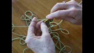 Crosshatch Crochet Stitch in a Triangle Shape [upl. by Zetneuq825]