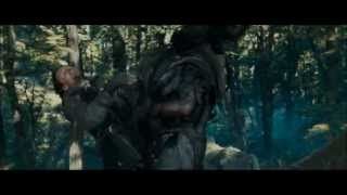 Fellowship Of The Ring  Extended Edition  Aragorn vs Lurtz HD [upl. by Oag340]