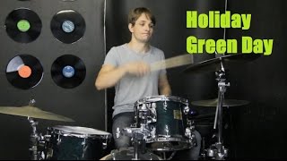 Holiday  Green Day  Drum Tutorial [upl. by Iroc682]