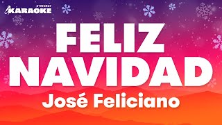 José Feliciano  Feliz Navidad Karaoke Version [upl. by Lynnea]