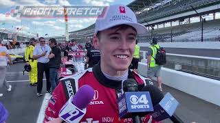 Marcus Armstrong Scores FifthPlace Finish At Indy GP quotIt Was A Fun Dayquot [upl. by Aveline425]