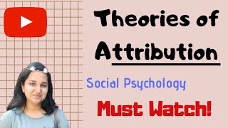 Attribution Theory in Social Psychology Weiners Attribution Theory Mind Review [upl. by Neehsas221]