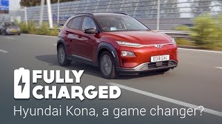 Hyundai Kona a game changer  Fully Charged [upl. by Fanya]