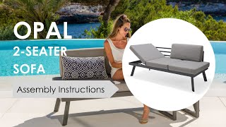 Opal 2Seater Sofa  LifestyleGarden® [upl. by Mohr354]