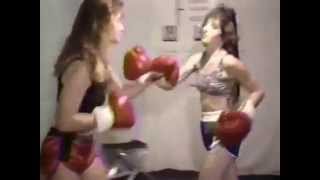 Female Fighting Federation Dorraine vs Dawn 2 boxing matches [upl. by Solana432]