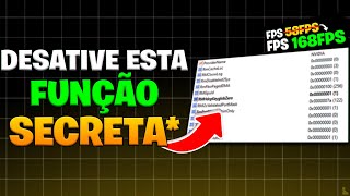 DESATIVE ESTA FUNÇÃO SECRETA DO WINDOWS E AUMENTE O FPS E REDUZA INPUTLAG EM JOGOS [upl. by Tyre669]