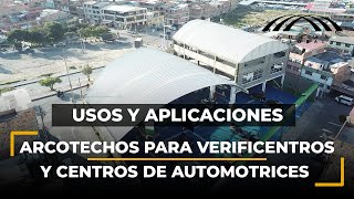 Arcotechos para Verificentros y Centros de Automotrices  Arcus Global [upl. by Angel293]