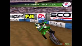 Supercross 2000  Gameplay PSX  PS1  PS One  HD 720P Epsxe [upl. by Assirram]