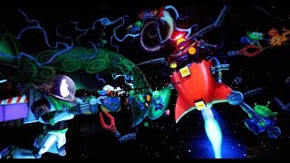 Disneyland Buzz Lightyear Astro Blasters Complete Ride Through amp Queue 1080p POV w wide angle [upl. by Arakawa]