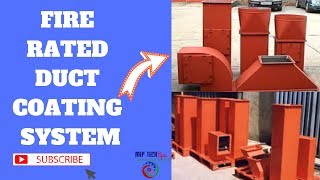 How to install fire rated Ductwork  Fire rated duct coating system  Fire Duct by MEP Tech Tips [upl. by Nysila342]