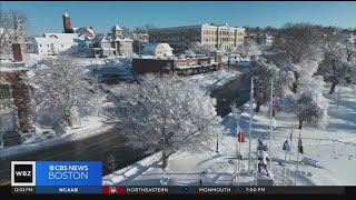 Haverhill receives 18 inches of snow in first winter storm of the season [upl. by Hilaria870]