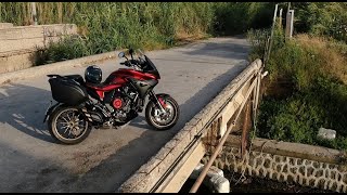 TEST MV AGUSTA TURISMO VELOCE 800 LUSSO SCS [upl. by Eirual586]