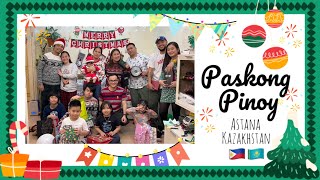 Paskong Pinoy sa Astana Kazakhstan 🇰🇿 2023  Alguno Diaries [upl. by Kcirdorb587]