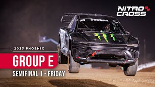 2023 Nitrocross Phoenix  Round 4  Group E Semifinal 1 [upl. by Ellimahs]