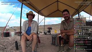 UTAH DINOSAUR DIG Day 4 ⛏️🦴🦖 Interview with Dr Karen Poole iguanodontian expert in camp after [upl. by Odrawde]