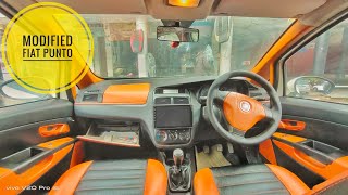 Fiat Punto Interior Modification  Modified Fiat Punto  Android Screen [upl. by Jezebel]