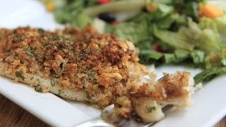 Baked Parmesan Tilapia Recipe Yummers [upl. by Noyad727]