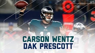 Carson Wentz amp Dak Prescott MashUp  Eagles vs Cowboys  NFL Week 8 Player Highlights [upl. by Bruning]