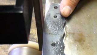 Blade making in the Dozier shop [upl. by Zales]