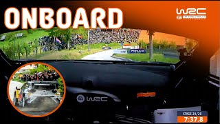 FULL ONBOARD  SS20 Fourmaux  Coria  WRC Croatia Rally 2024 [upl. by Suoiradal]