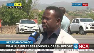 Mbalula releases Pongolo crash report [upl. by Eilhsa910]