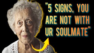 5 SIGNS YOU HAVE MISSED YOUR SOULMATE AND YOU ARE WITH THE WRONG PERSON quotSPIRITUAL SIGNSquot [upl. by Eaver789]