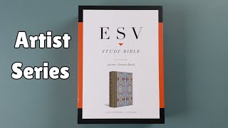 NEW COVER OPTION  ESV Study Bible Artist Series [upl. by Comethuauc364]