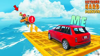 GTA 5 हिंदी Funny Moment In Extreme Hard Parkour Race  002 Can Do This One [upl. by Ynot]