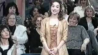 Rebecca Herbst  1999 Rosie ODonnell Show intro [upl. by Rimahs]