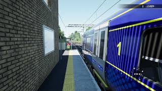 ScotRail Class 385 Departing Polmont Station On Train Sim World 3 [upl. by Idnod347]