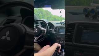 410 HP EVO X  highway take off [upl. by Boak786]