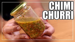 CHIMICHURRI Casero  Receta TRADICIONAL Argentina [upl. by Agnimod]