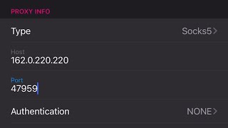 How to use socks on mobile phones iPhoneampandroid socks5proxysocks5vpnrdpproxies [upl. by Namia]