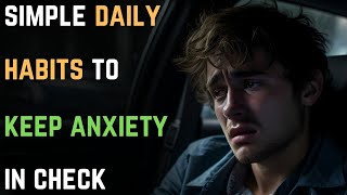 Simple Daily Habits to Keep Anxiety in Check  GAD  Anxiety Disorder [upl. by Vail327]