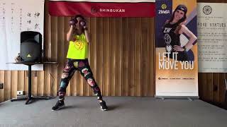 💜Zumba Toning💜 Chantaje by Shakira and Maluma 💪chest [upl. by Consuela]