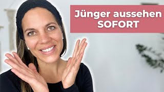 Sofort jünger aussehen mit dieser einfachen Gesichtsmassage [upl. by Ateuqram]